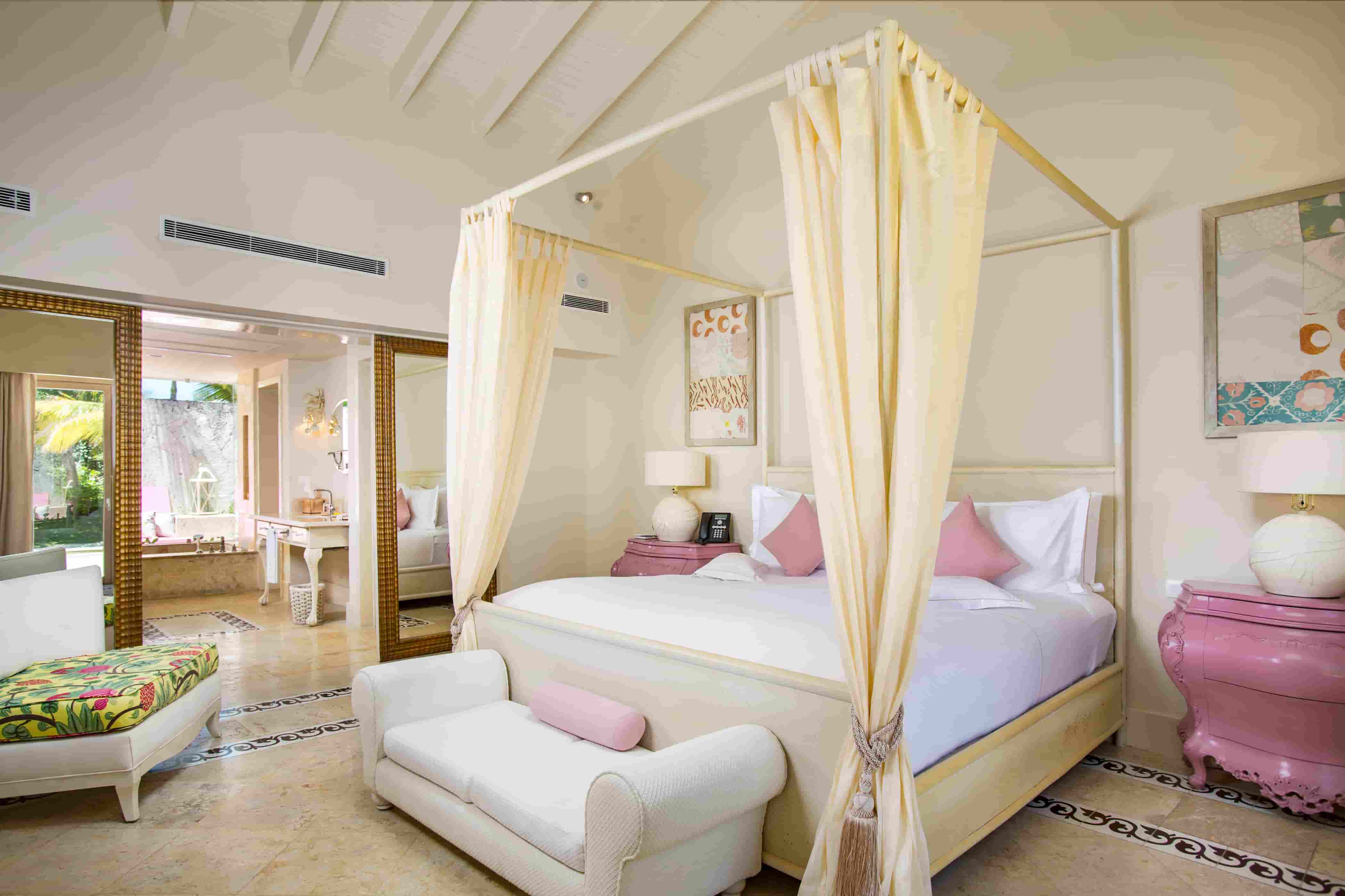 Eden roc at cap cana Luxury Pool Family Suite Master Bedroom