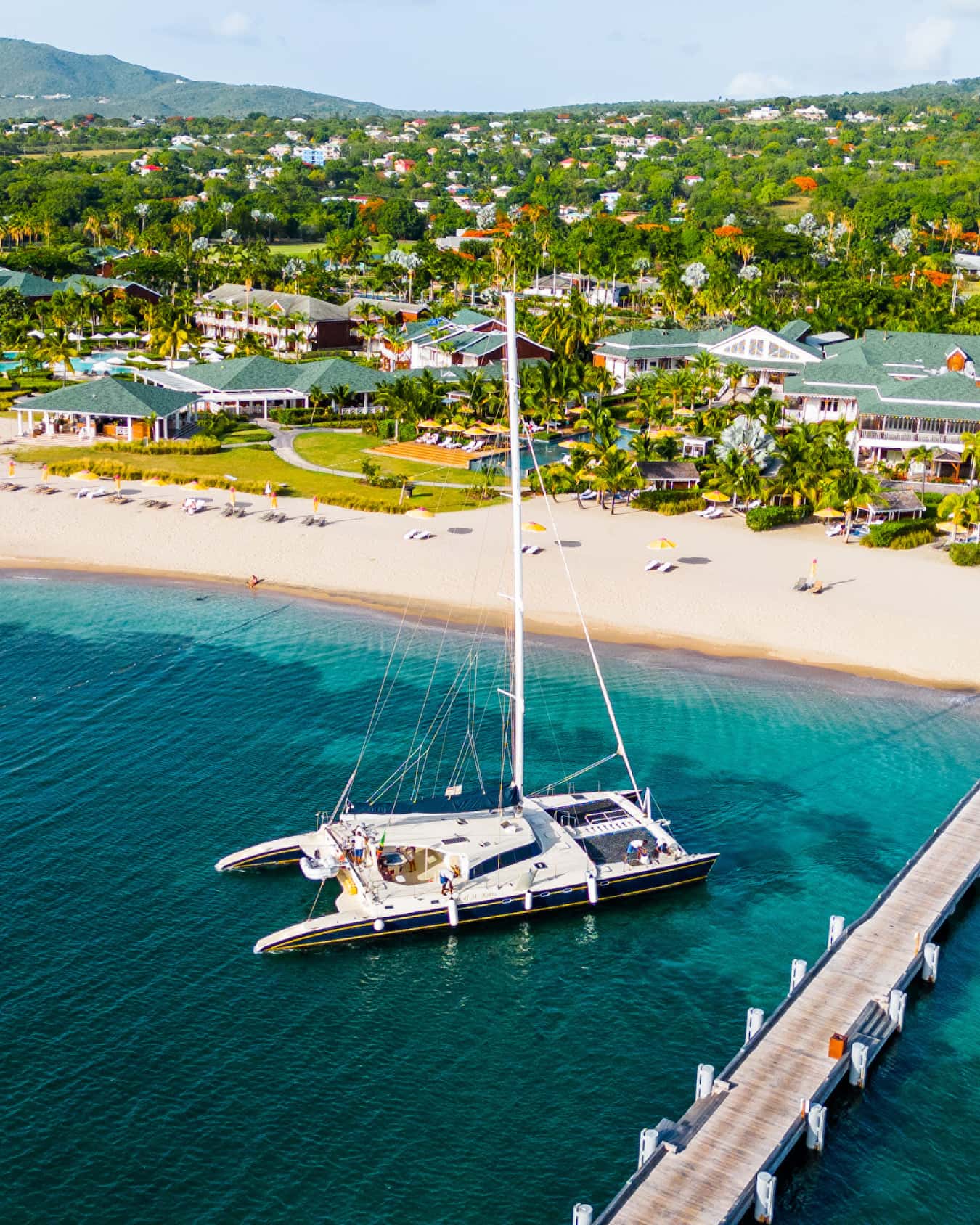 four seasons nevis catamaran sail