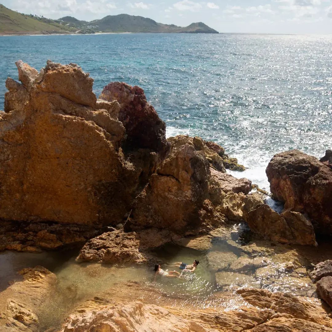 rosewood le guanahani hiking