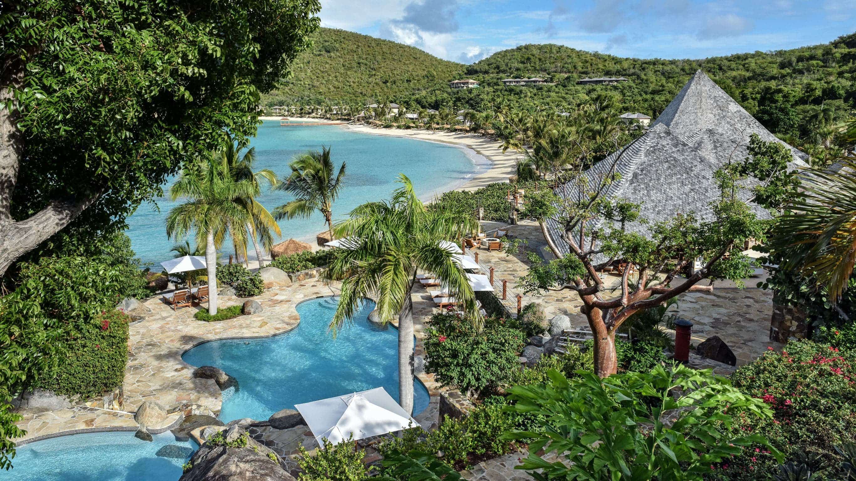 rosewood little dix bay pool