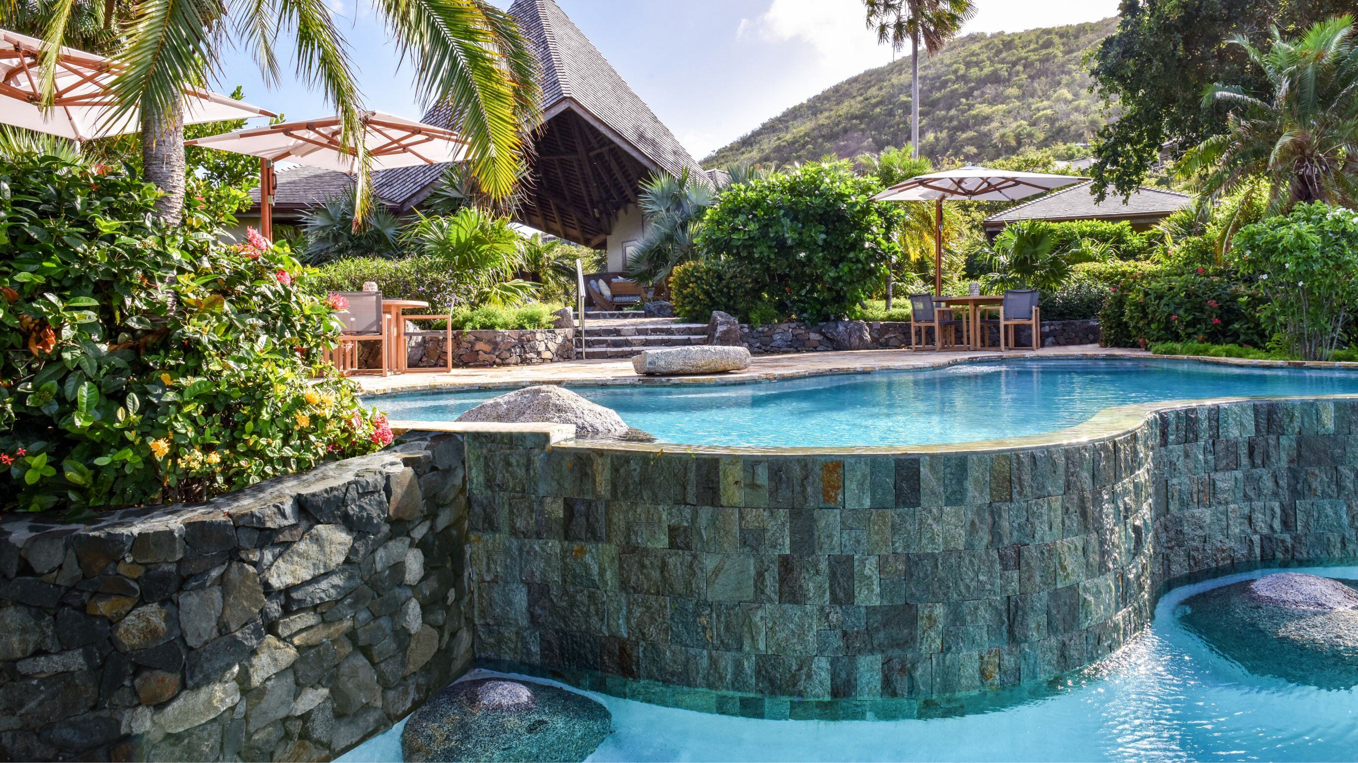 rosewood little dix bay sense spa pool
