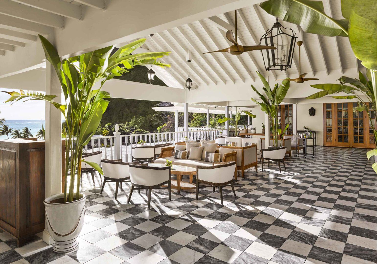 Sugar beach restaurant Saltwood terrace