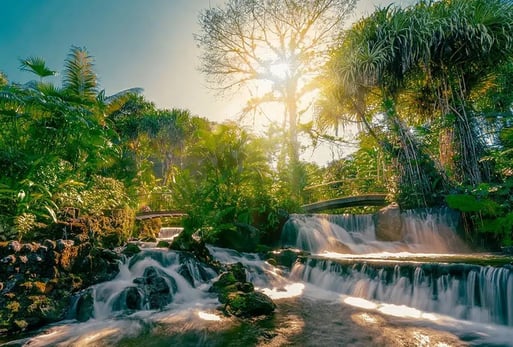 Wasserfall in Santa Teresa