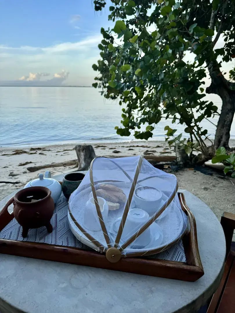 calala island privatbilder breakfast
