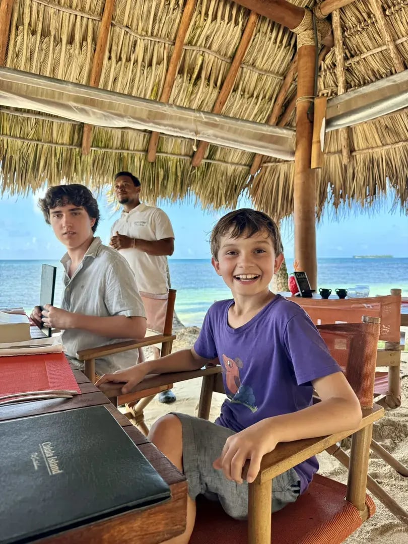 calala island privatbilder kind essen