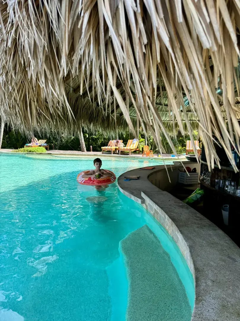 calala island privatbilder pool