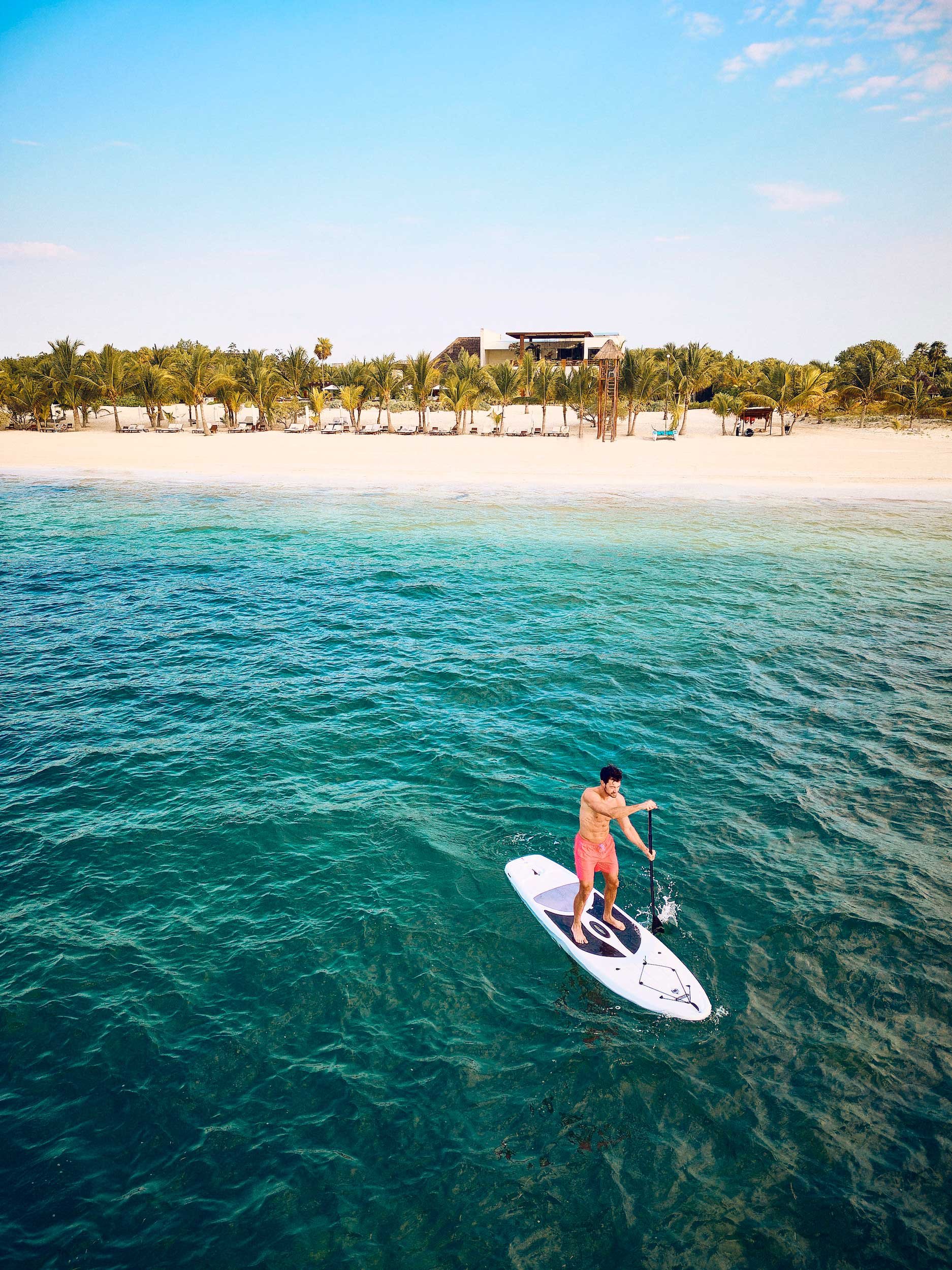 Chable Maroma Standup Paddling