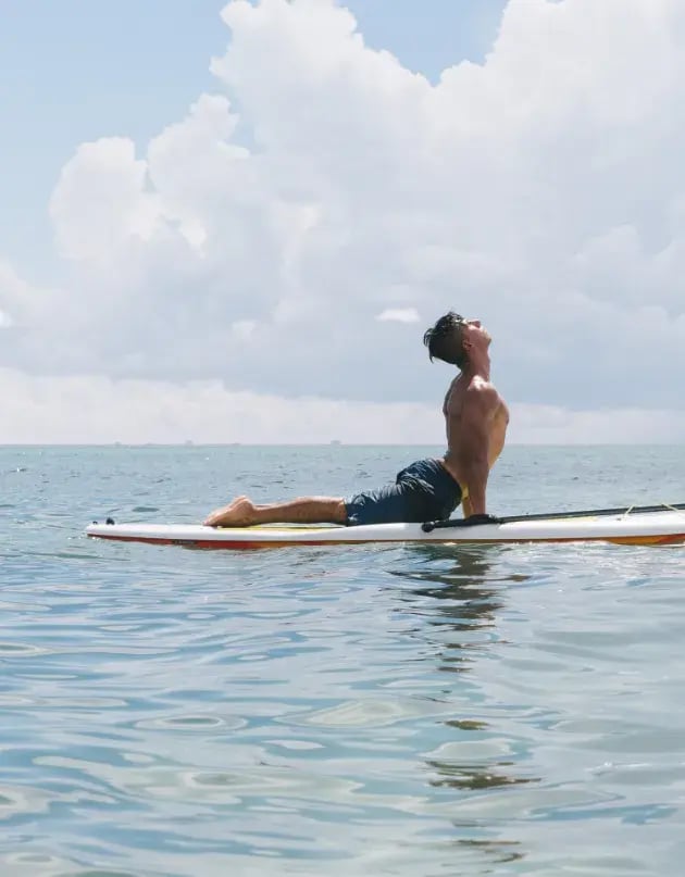 Chable Maroma Yoga auf dem Wasser