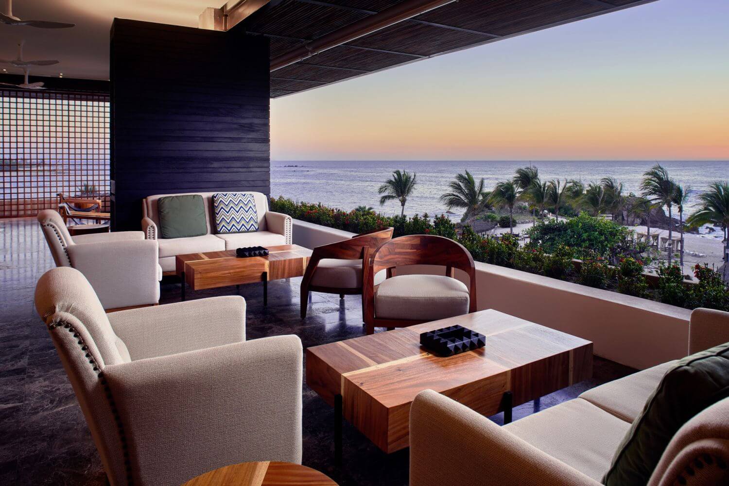 four seasons resort punta mita lounge mit Meerblick