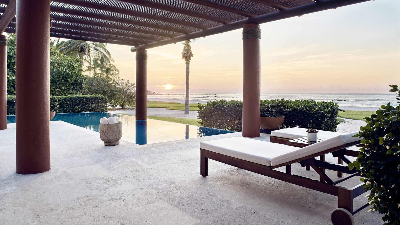 four seasons resort punta mita privater Pool Beachfront
