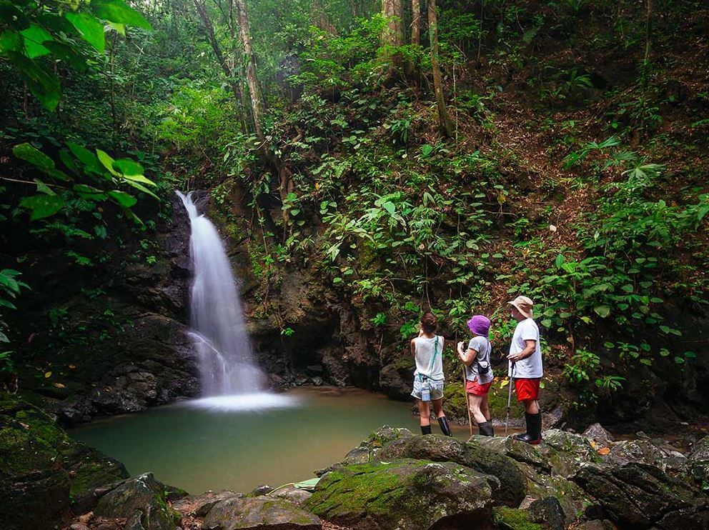 Lapa Rios lodge Wanderung zum Wasserfall