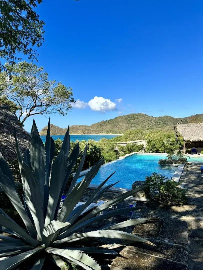 morgans rock nicaragua san juan del sur mittelamerika privatbilder ausblick meer