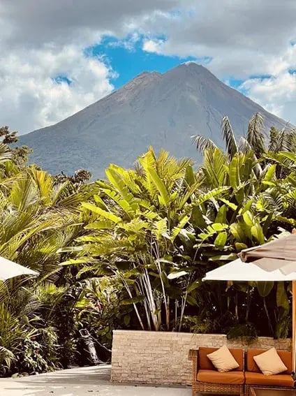 nayara tented camp arenal costa rica mittelamerika ubersicht the family project privatbilder vulkan