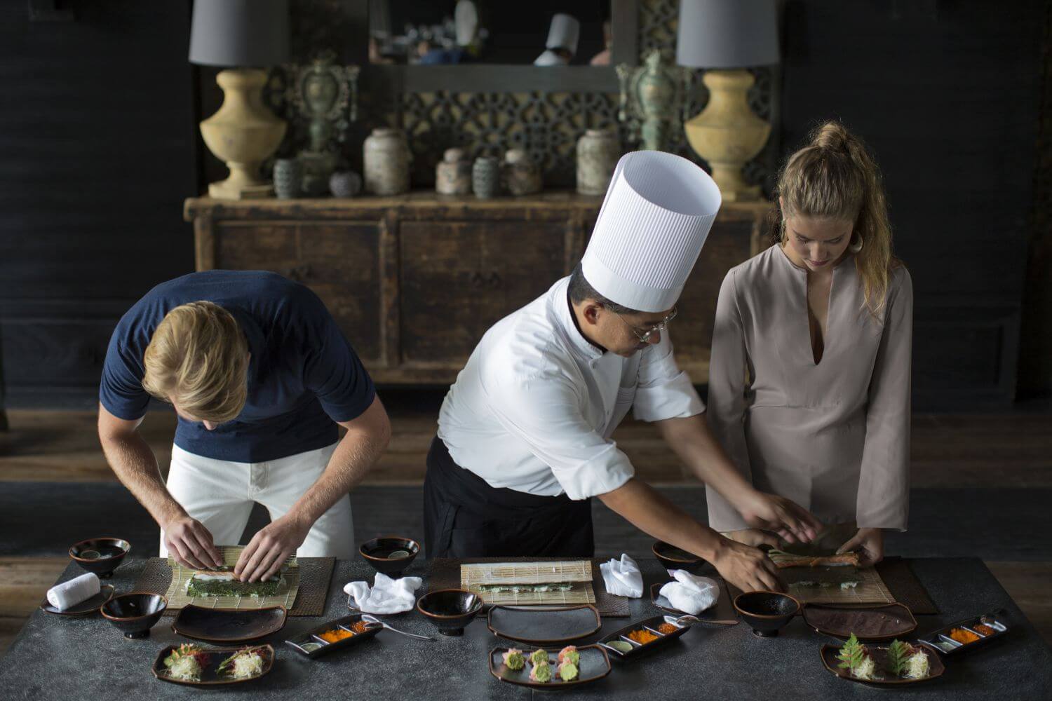 nizuc resort and spa sushi class