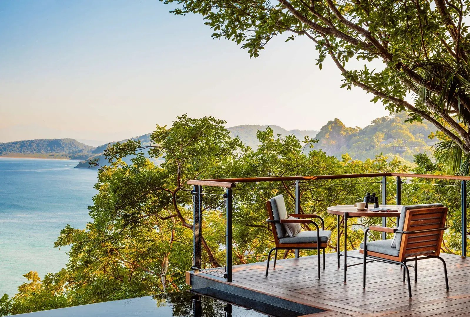 Ausblick über Landschaft