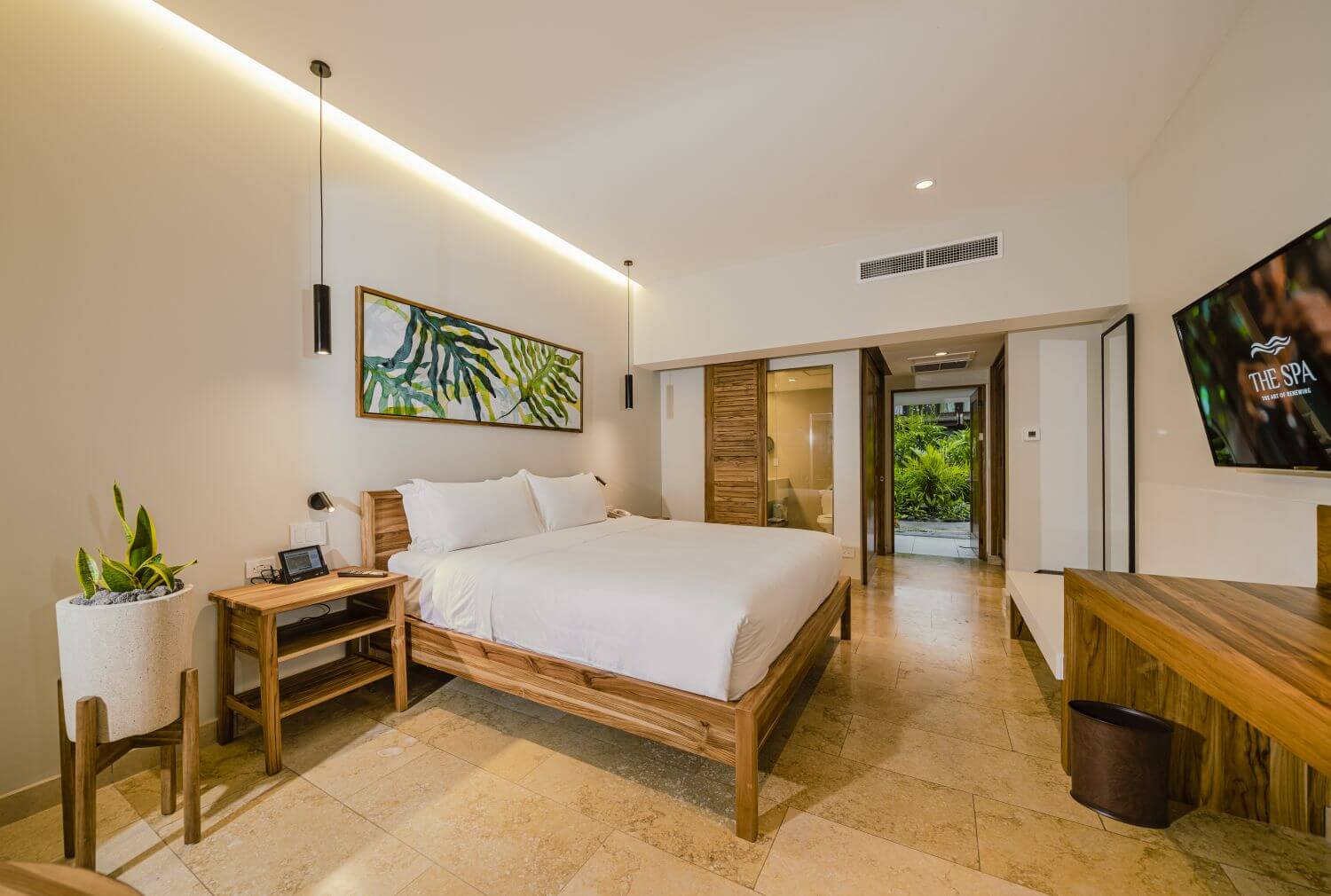 Tabacon Thermal Resort orchid room Schlafbereich