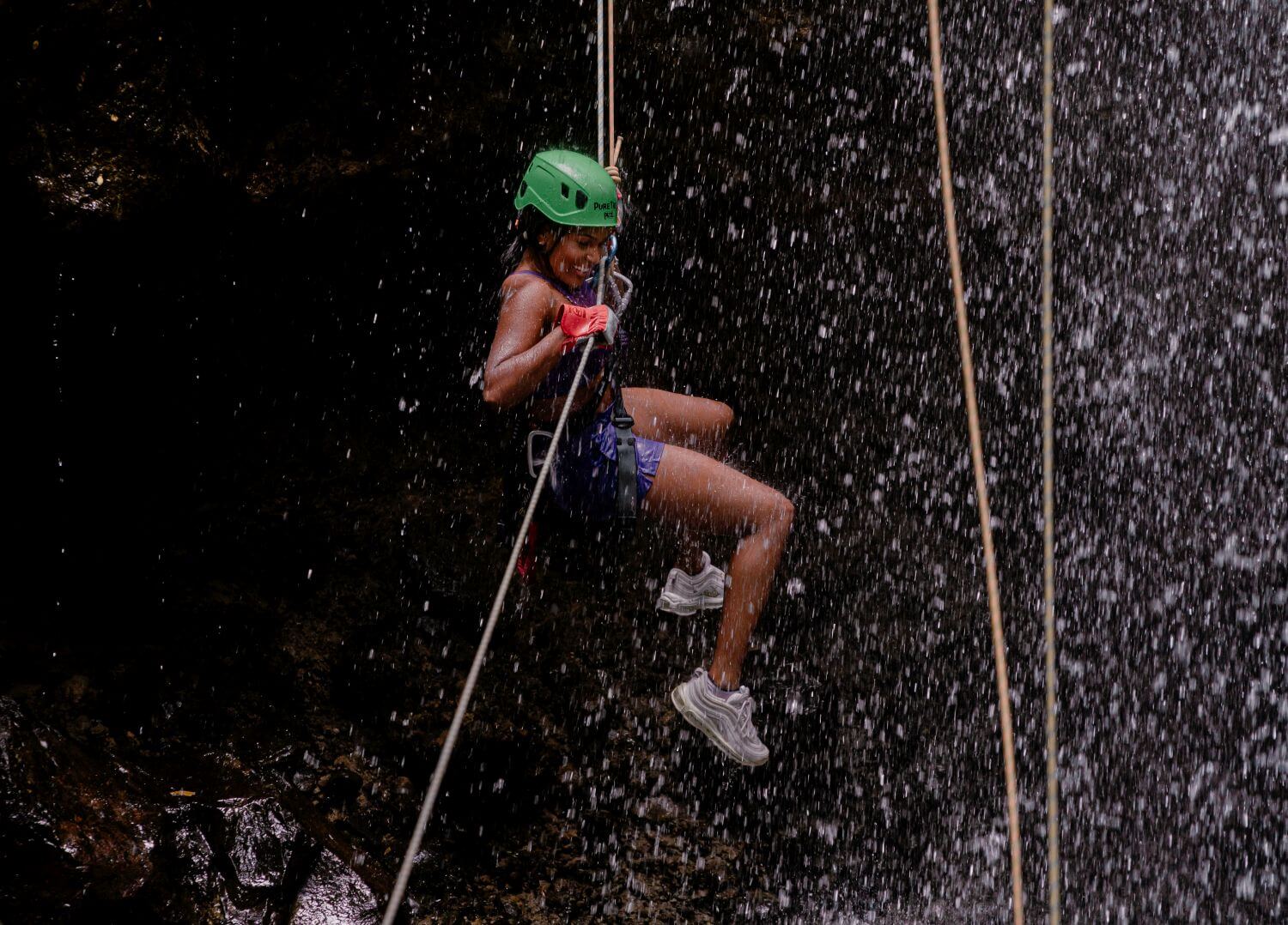 Tabacon Thermal Resort Wasserfallklettern