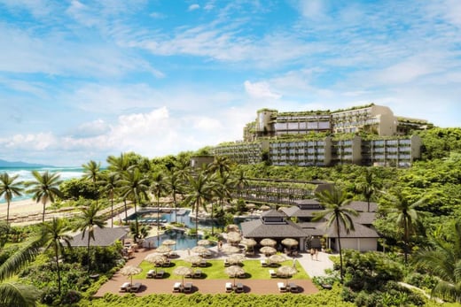 Ansicht auf das 1 Hotel Hanalei Bay