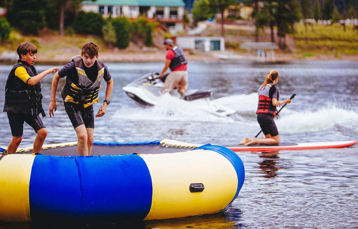 The resort at paws up Wassersport