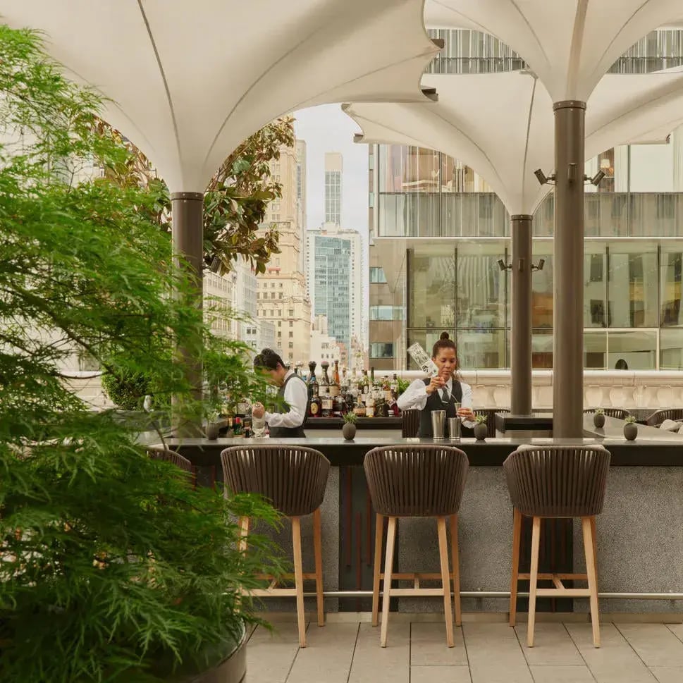 aman new york restaurant