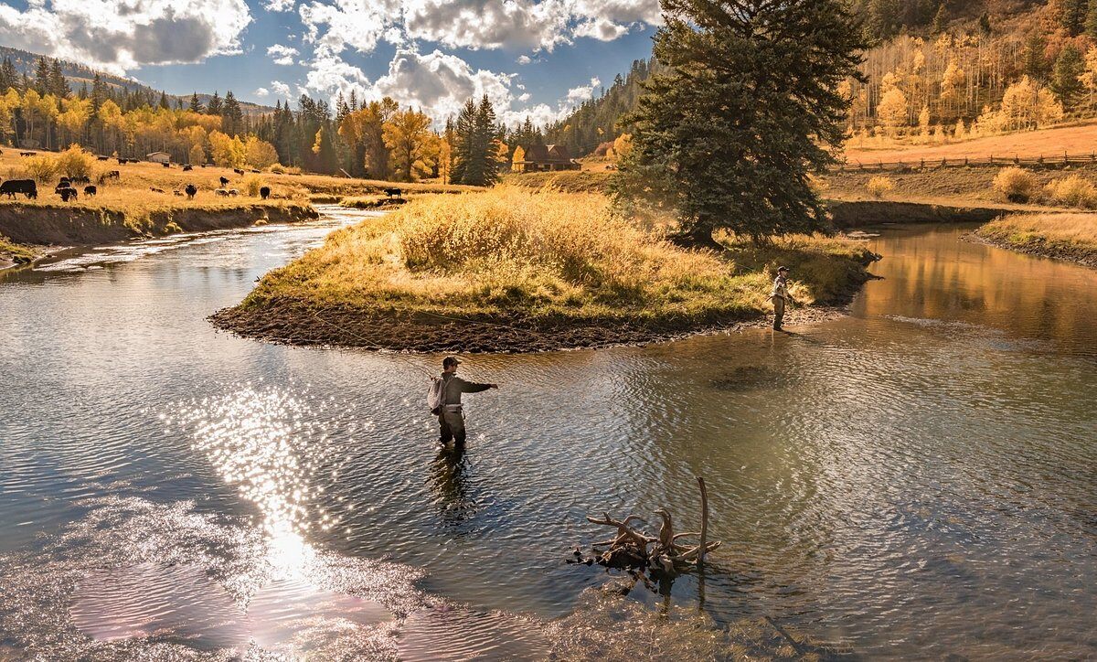 Dunton hot springs Fishing