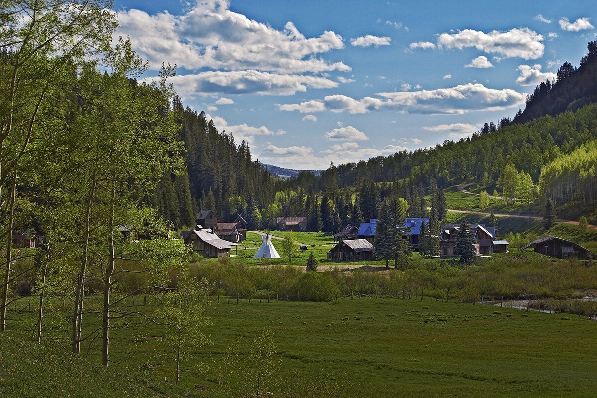 Dunton hot springs Gelände