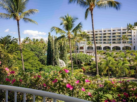 Gärten des Fairmont Kea Lani auf Maui
