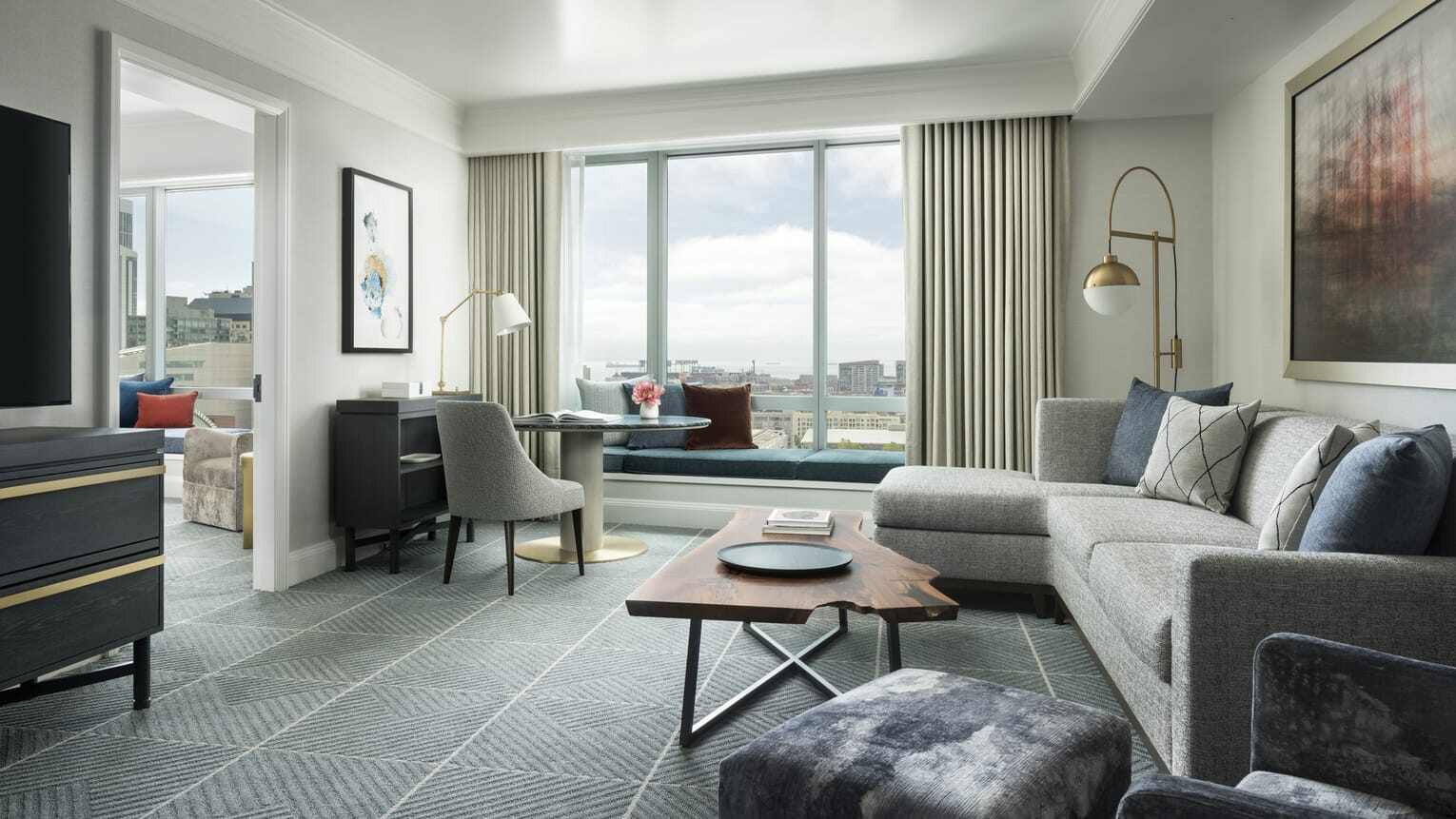 Four Seasons Hotel San Francisco getrennter Wohn-und-Schlafbereich