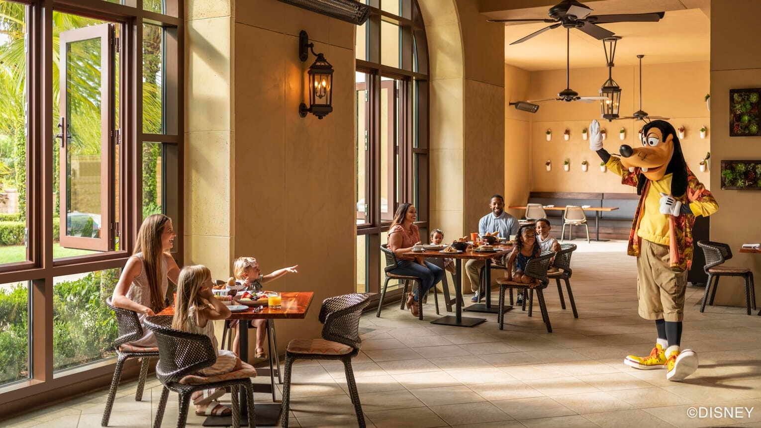 four Seasons orlando dining with goofy