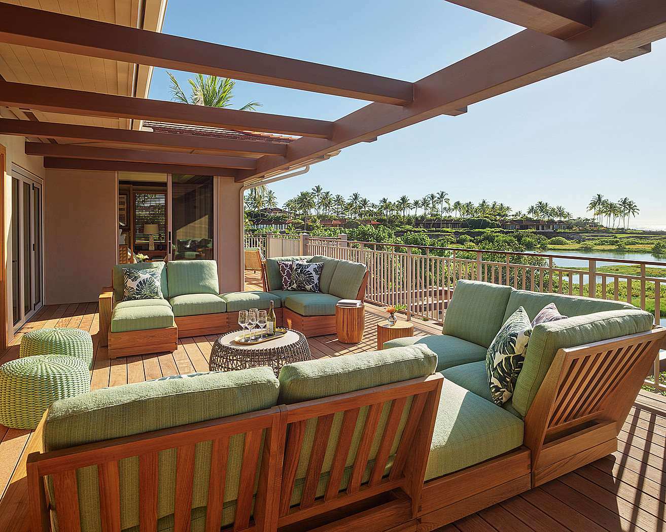 Four Seasons Resort Hualalai Hawaii Nordamerika Wohnbeispiel-Terrasse