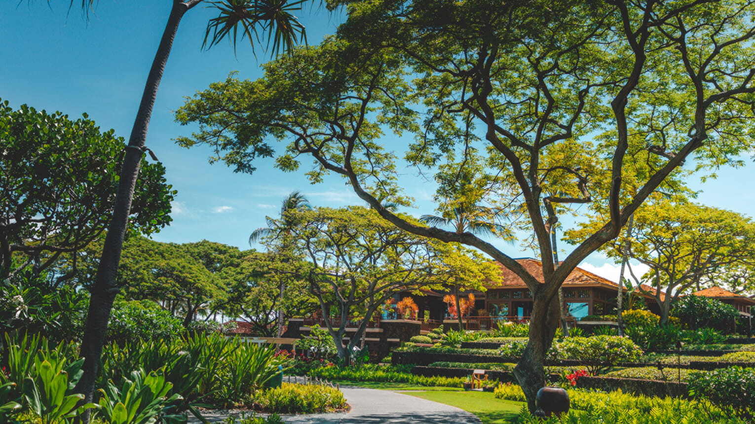 Four Seasons Resort Hualalai Lobby Garten