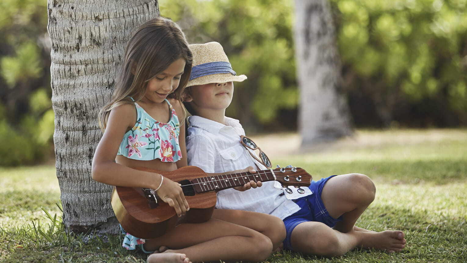four seasons resort oahu at ko olina kinder mit ukulele