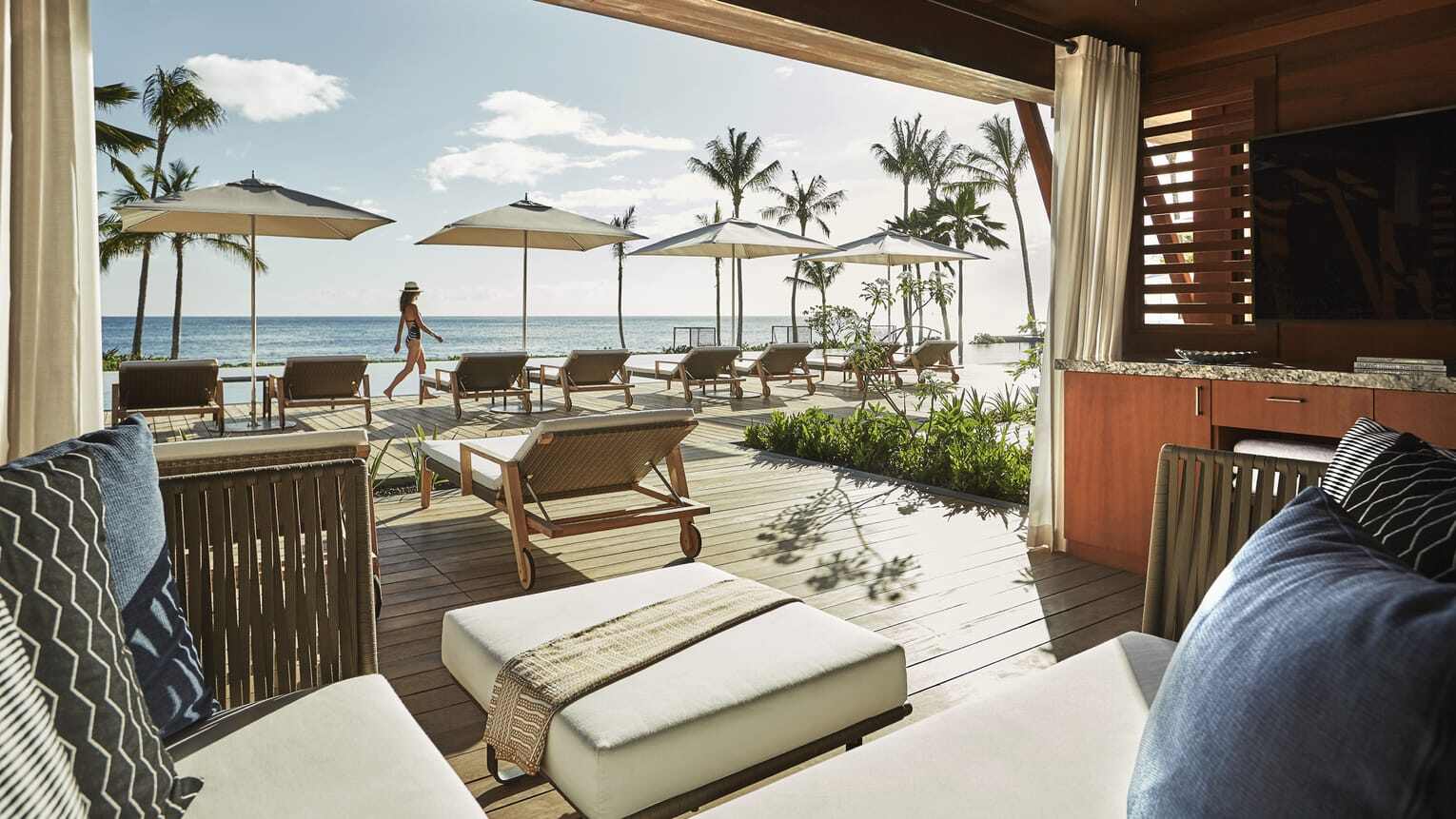 four seasons resort oahu at ko olina luxurious cabanas