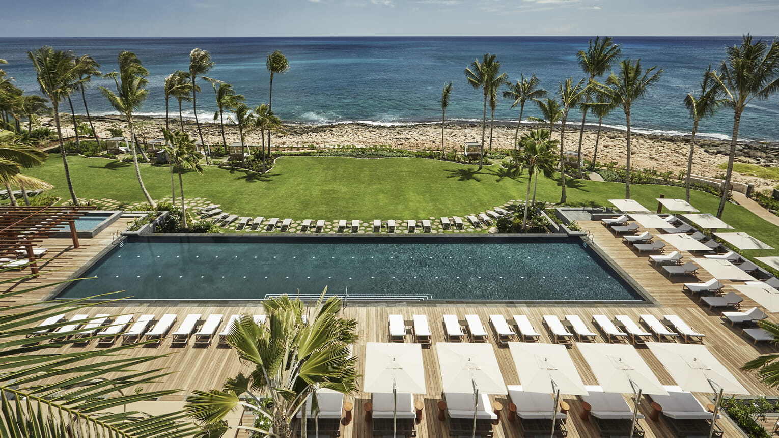 four seasons resort oahu at ko olina pool mit meerblick