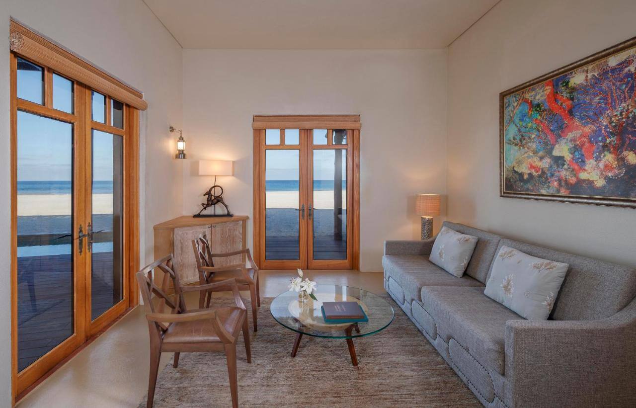 Anantara Sir Bani Yas Island al Yamm Resort Familienluxusreisen TheFamilyProject Wohnbereich