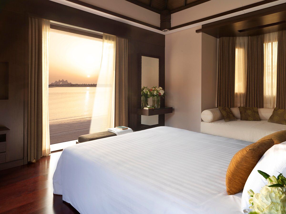 Anantara The Palm Resort Familienluxusreisen TheFamilyProject Bett