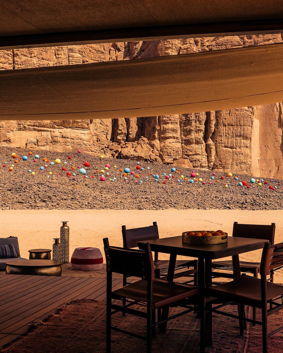 Habitas Hotel Saudi Arabia Familienluxusreisen TheFamilyProject Aussicht