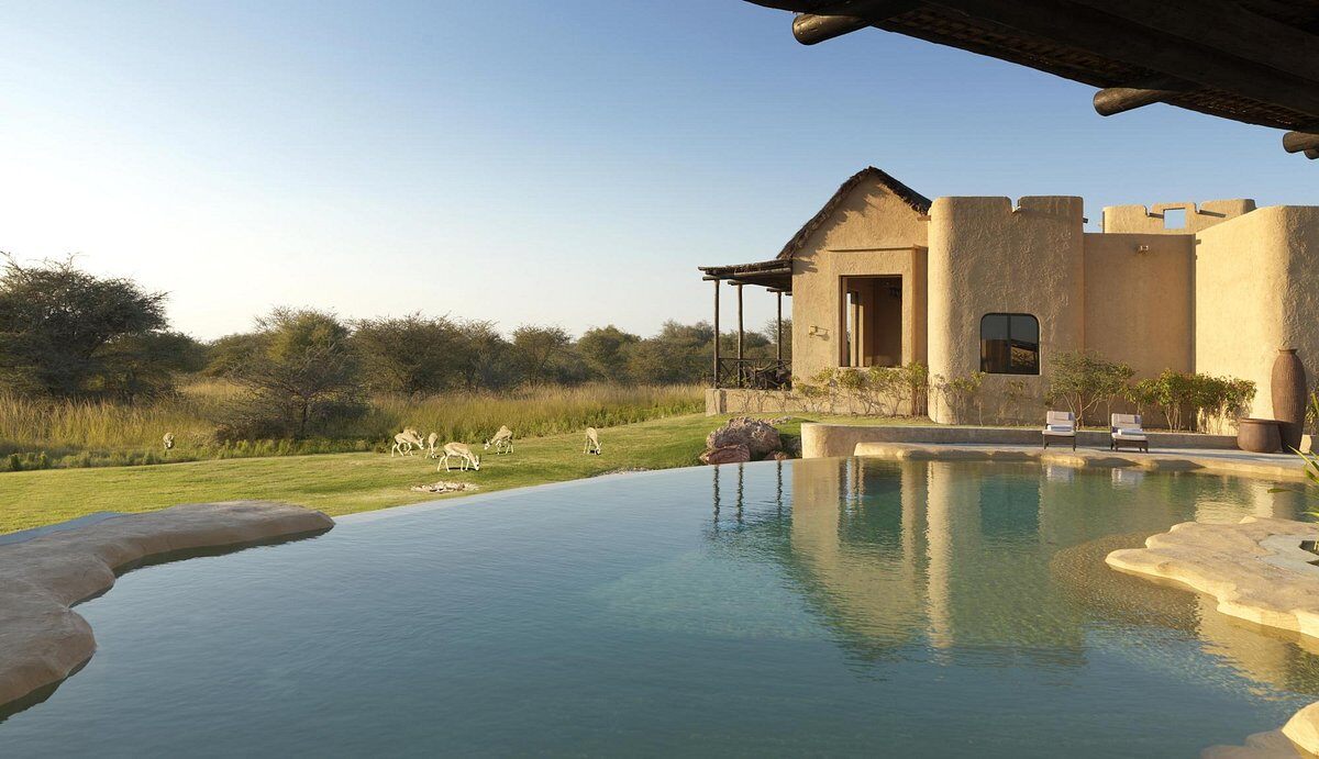 Anantara Al Sahel Sir Bani Yas Island Villa Resort Familienluxusreisen TheFamilyProject Pool