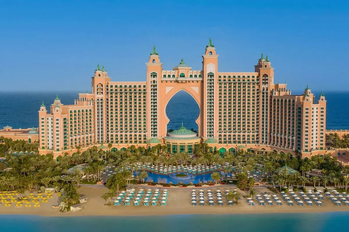 1 atlantis the palm orient dubai ubersicht the family project luxus familie kinder reisen