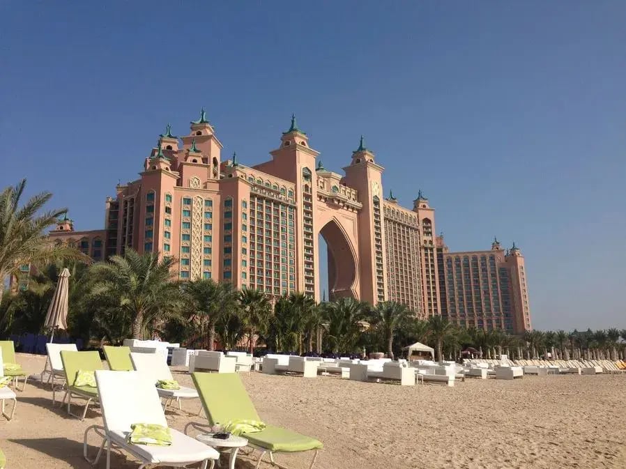 atlantis the palm aussenansicht