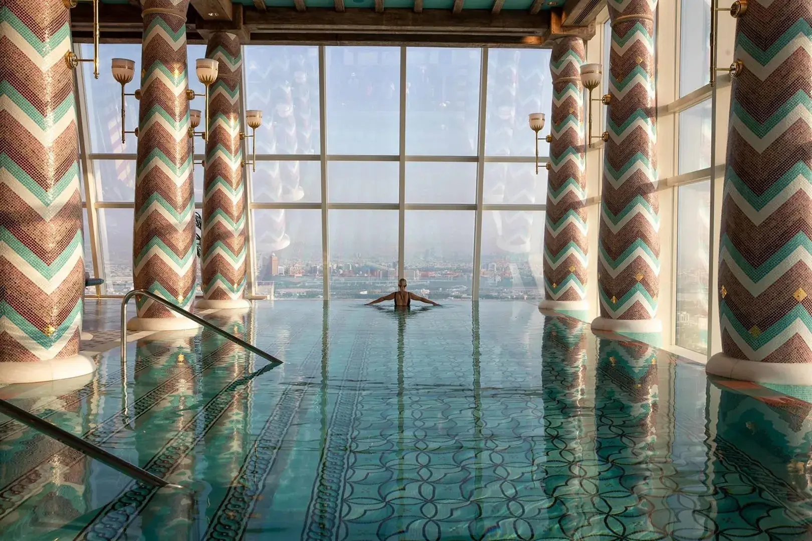 burj al arab orient dubai wasserrutsche the family project luxus familie kinder reisen