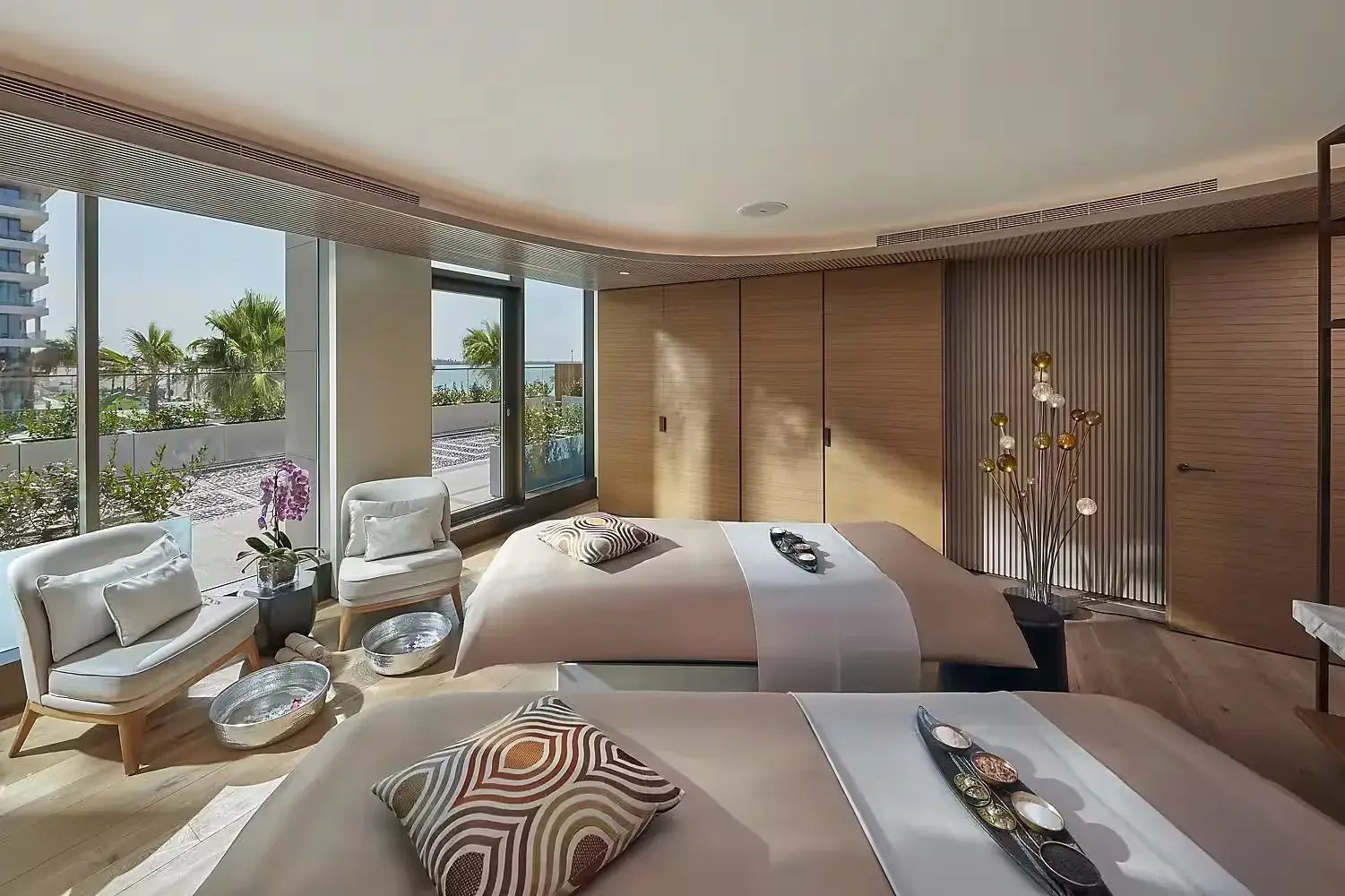 mandarin oriental jumeirah dubai orient spa familienverwohnung the family project luxus familie kinder reisen