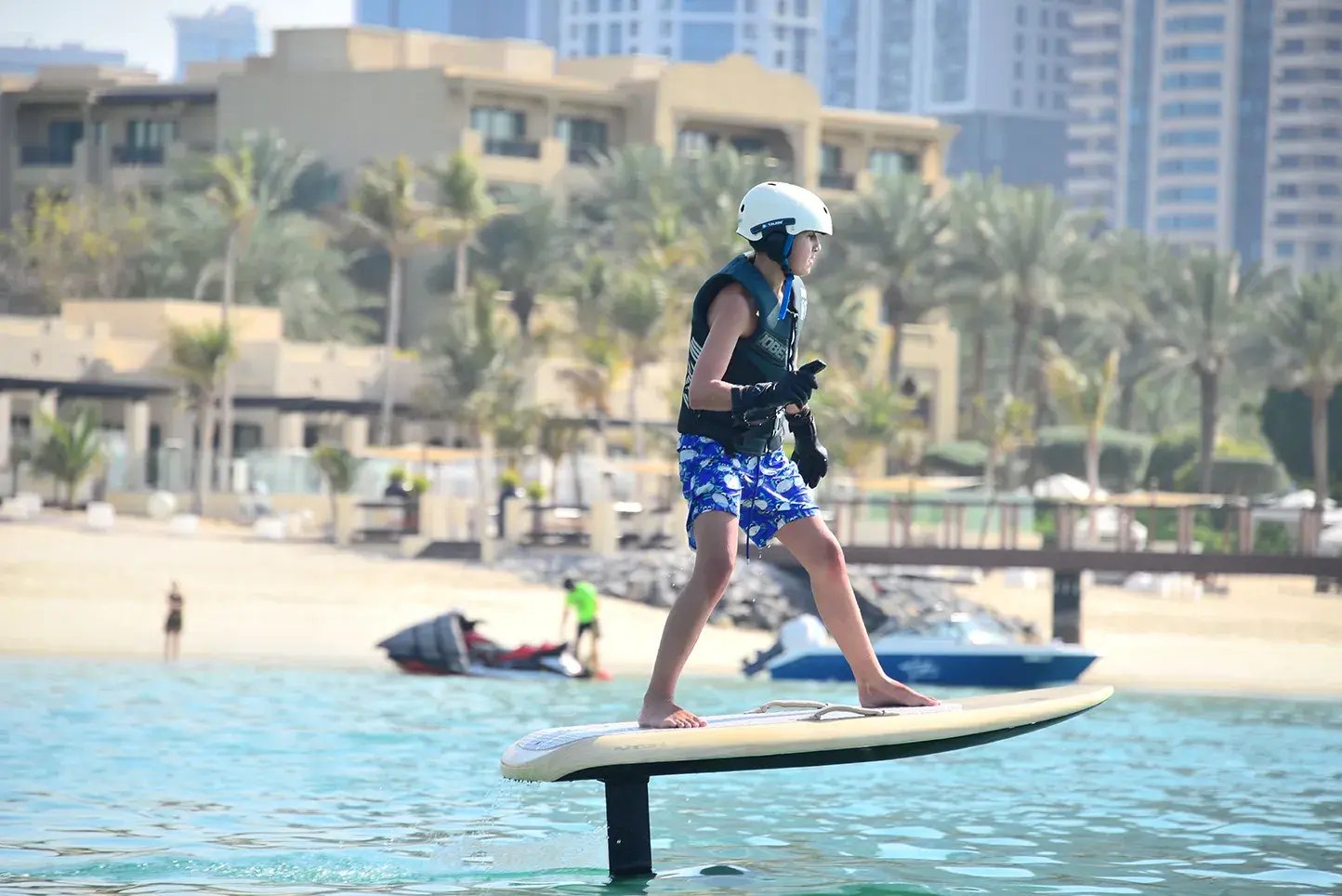 oneundonly royal mirage orient dubai the family project privatbilder wasserhoverboard