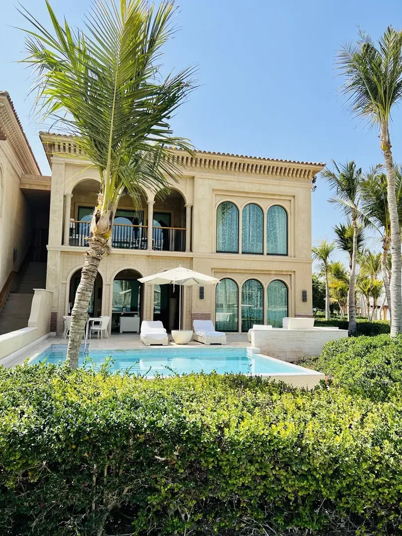 oneundonly the palm dubai orient the family project privatbilder private villa