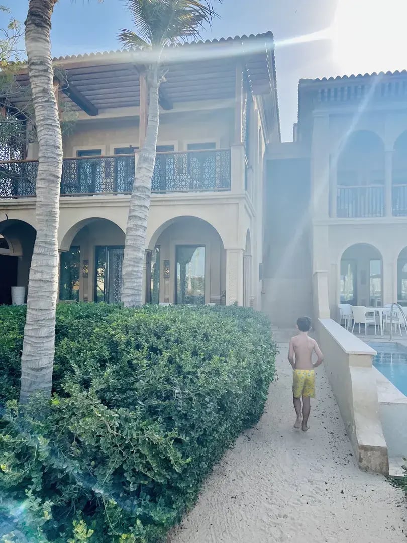 oneundonly the palm dubai orient the family project privatbilder villa kind