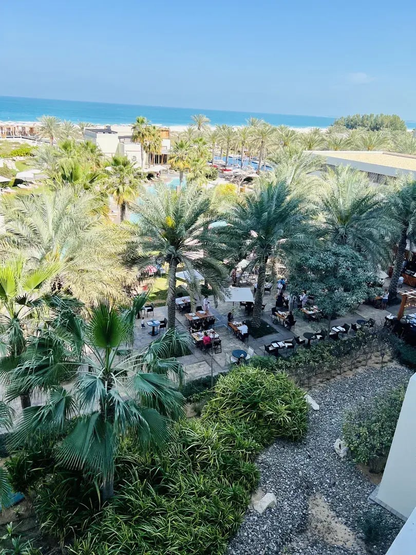 park hyatt abu dhabi saadiyat island orient privatbilder ausblick zimmer