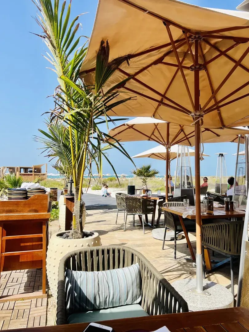 park hyatt abu dhabi saadiyat island orient privatbilder beachbar