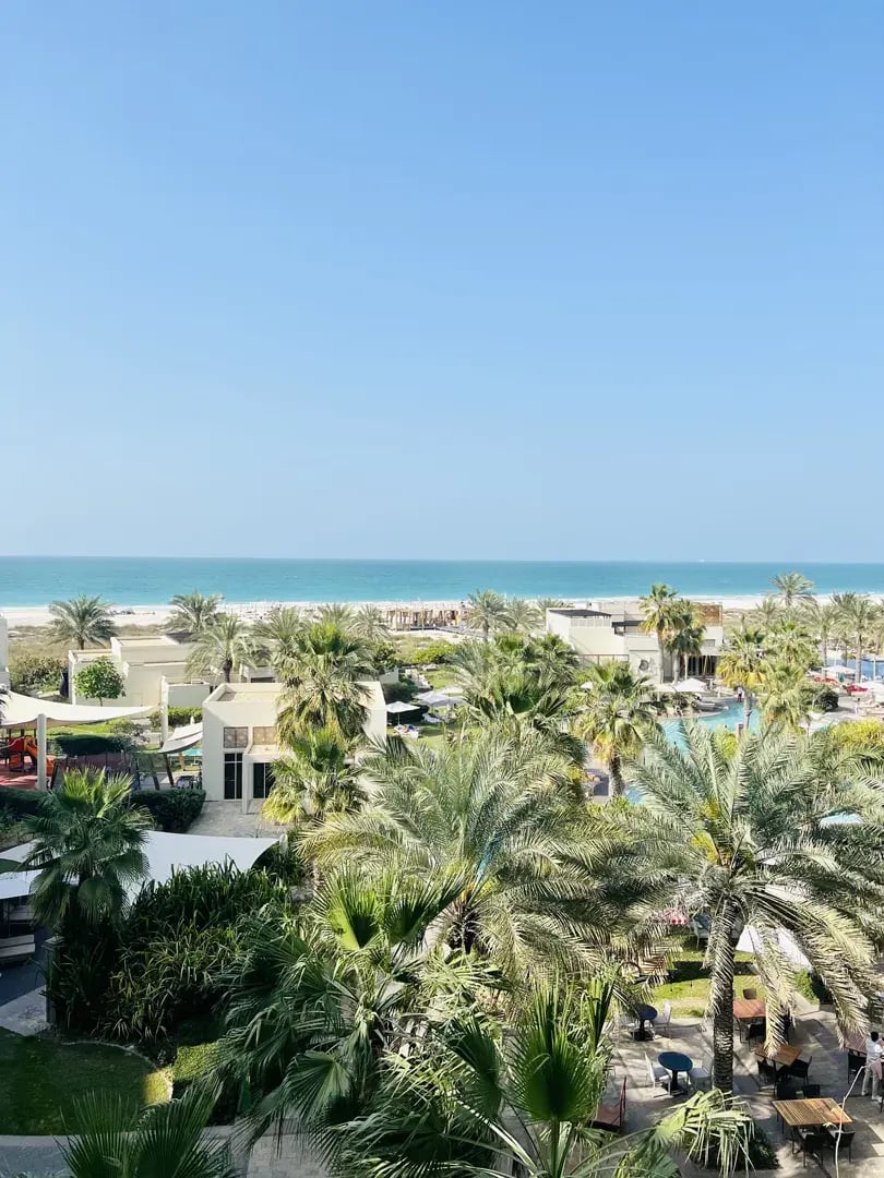 park hyatt abu dhabi saadiyat island orient privatbilder garten palmen