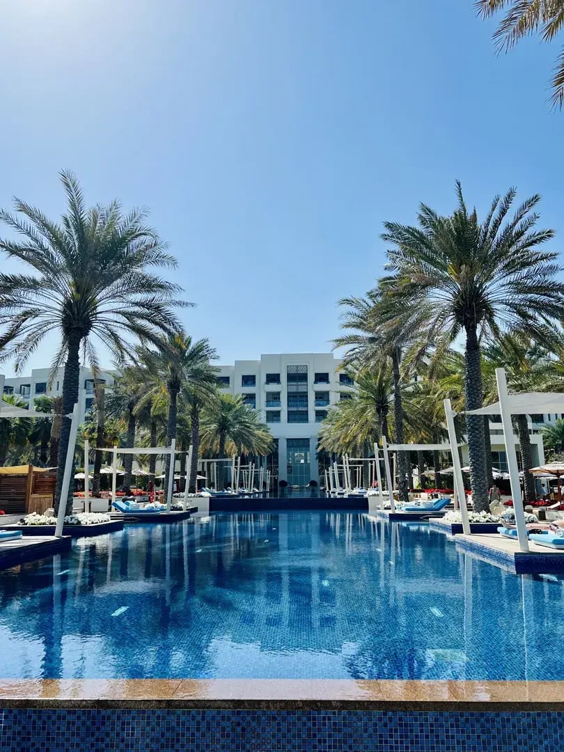 park hyatt abu dhabi saadiyat island orient privatbilder hotel mit pool