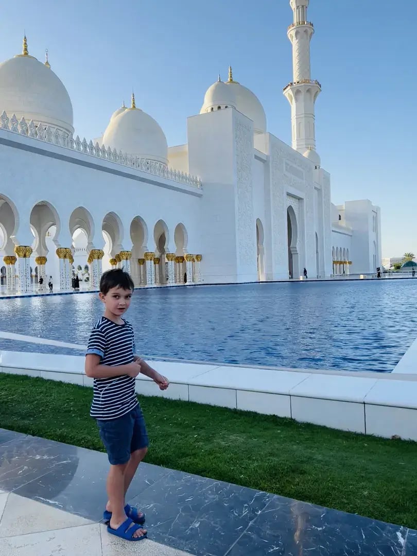 park hyatt abu dhabi saadiyat island orient privatbilder moschee